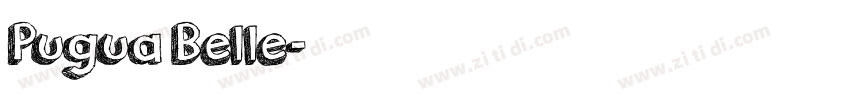 Pugua Belle字体转换